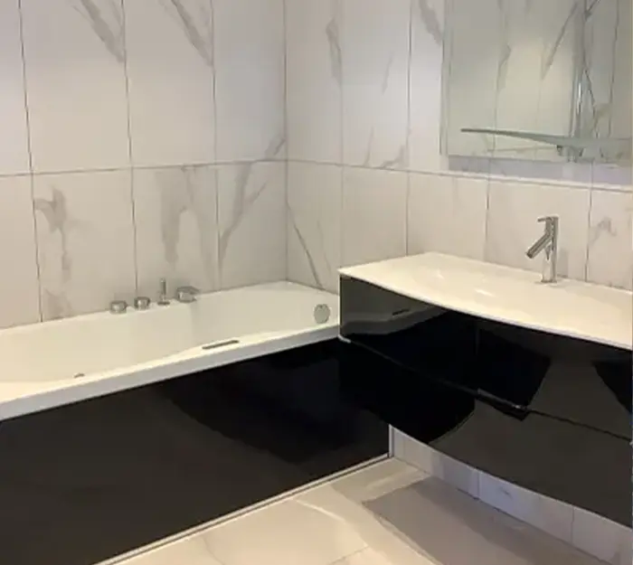Salle de bain avant rénovation